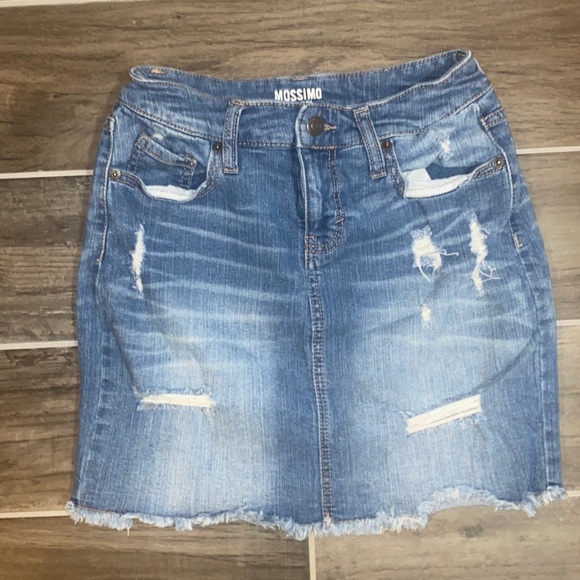 Mossimo supply co Jean skirt - Picture 1 of 3